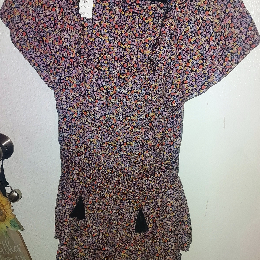 Patrons of Peace Multicolor Floral Dress